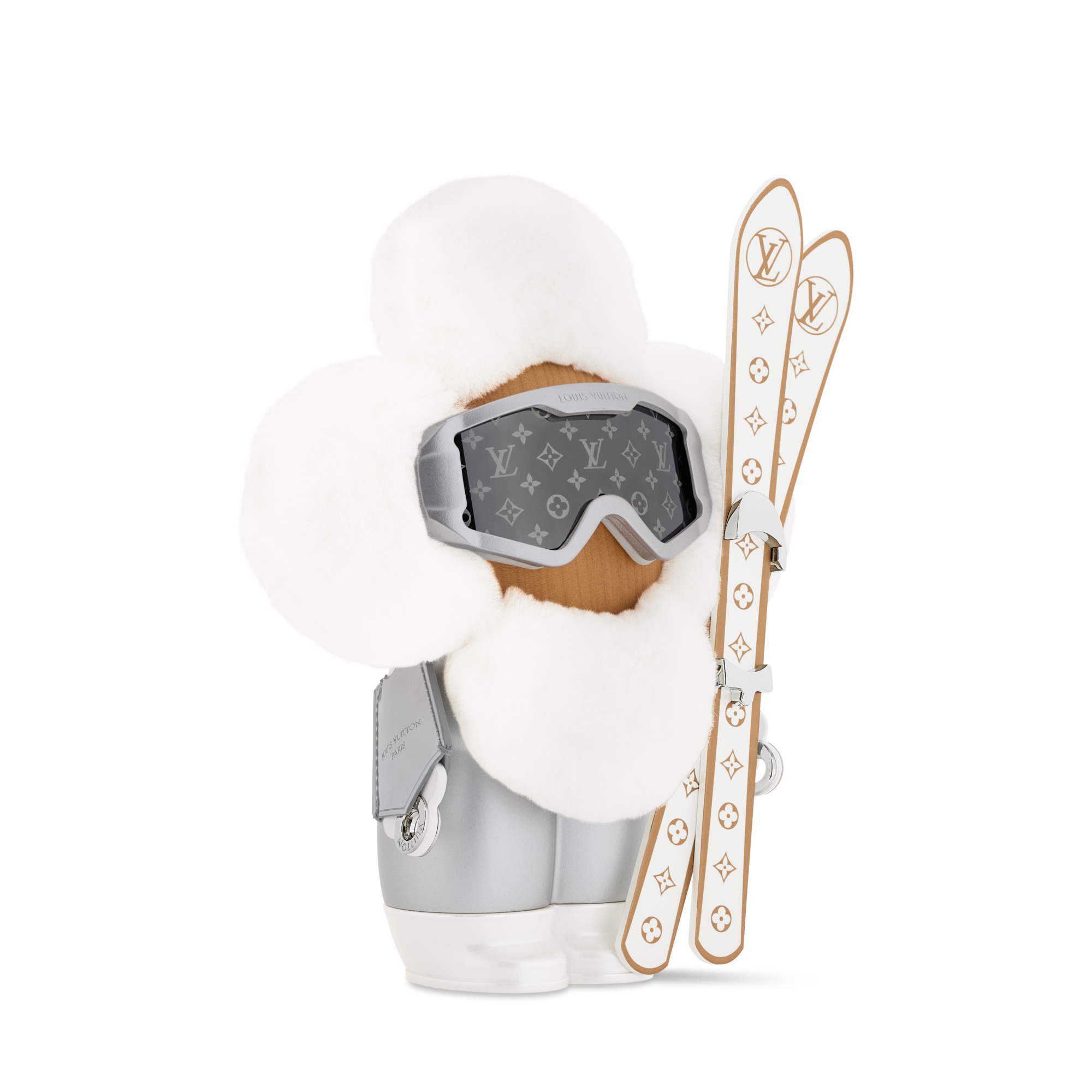 ルイ・ヴィトン(LOUIS VUITTON)　ヴィヴィエンヌ ファー スキー 可愛い♪ LV キーホルダー ヴィヴィエンヌ ファー スキー (Louis